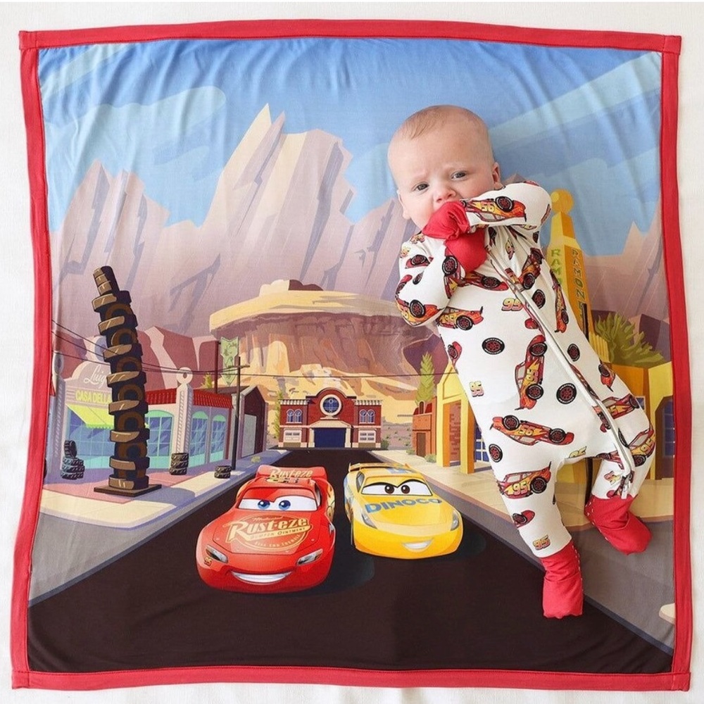 Posh Peanut Cars Blanket
